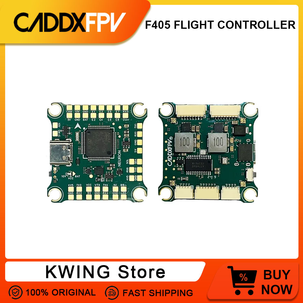 Drone Racing Esc - CADDX F405 Pengendali Penerbangan Tumpukan 44*44Mm