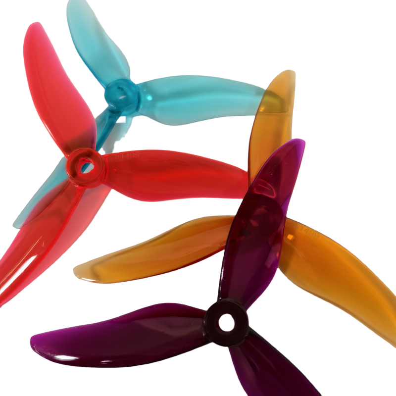 Drone Racing Propeller - 4-40PC/Gemfan 51499 Baling-Baling 5-Inci 3-Blade Efisiensi