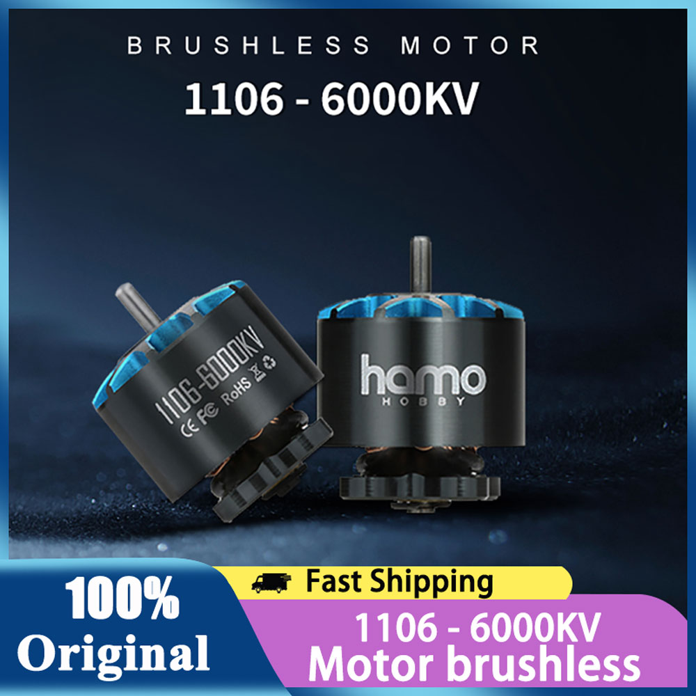 Hamo 1106 6000KV Motor Listrik - Drone Racing Motor ulasan dan harga