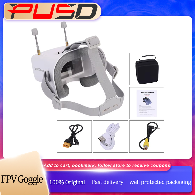 Kacamata FPV Original 008D PRO - Drone Racing Receiver ulasan dan harga