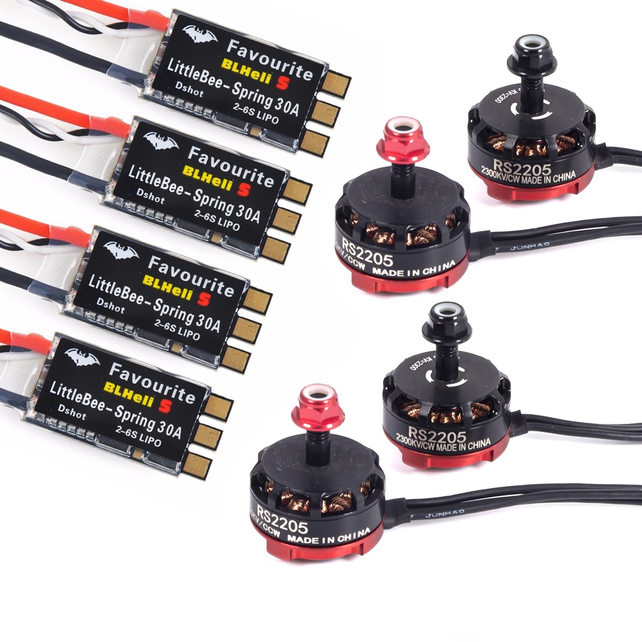 RC RS2205 2205 2300KV CW CCW M - Drone Racing Esc ulasan dan harga