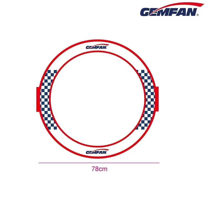 Gemfan Circle Race Gate - 52cm - Drone Racing Flag ulasan dan harga
