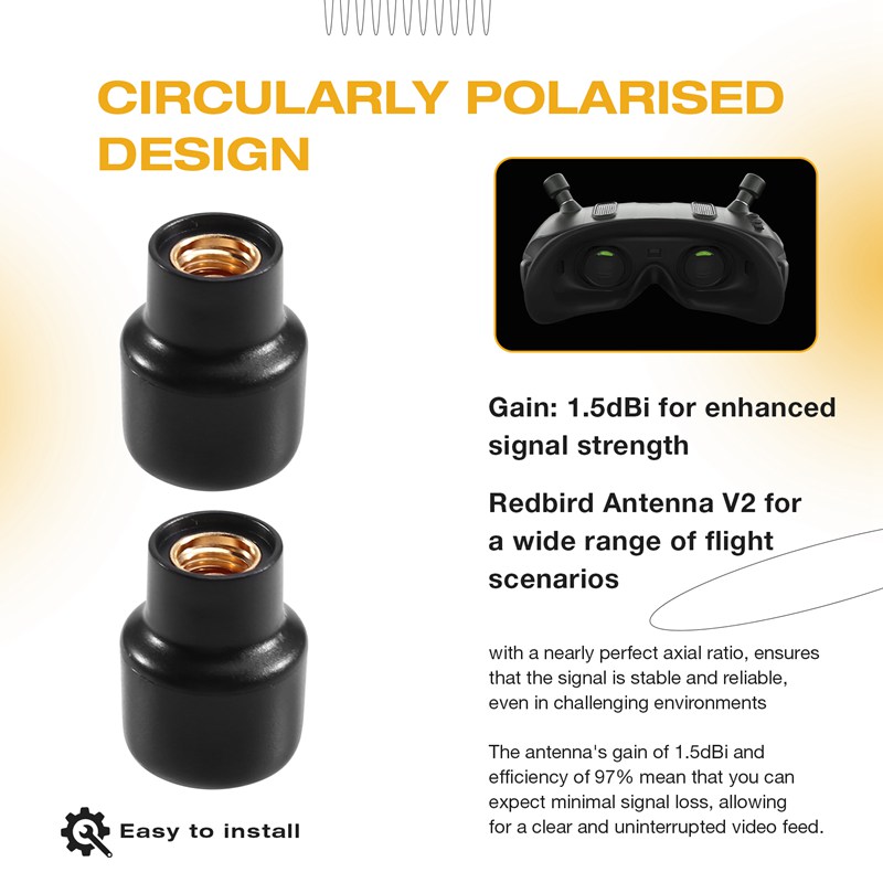 Suku Cadang DIY Pengganti Ante - Drone Racing Goggles ulasan dan harga