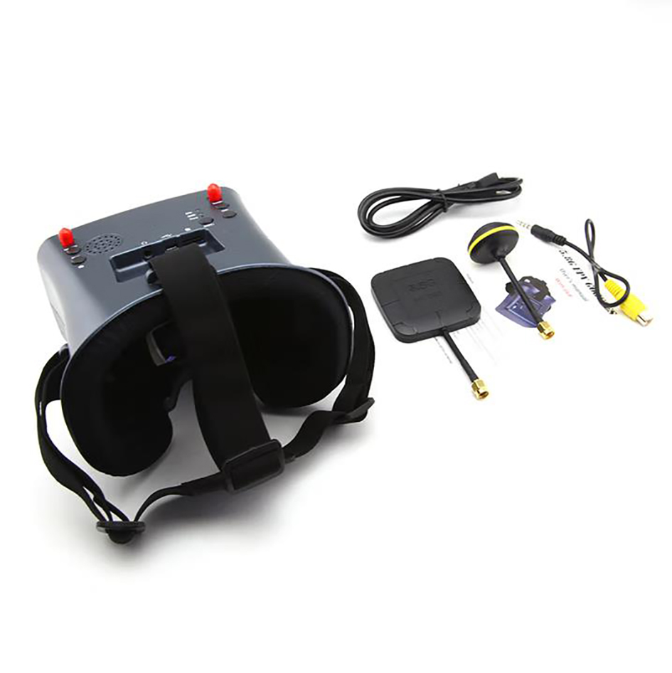 Kacamata FPV VR LS-008D 5.8G 4 - Drone Racing Goggles ulasan dan harga