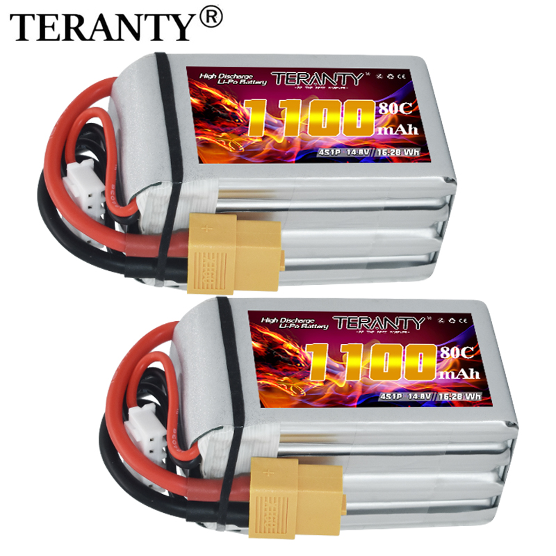 TERANTY 4S 1100MAh 80C/160C Ba - Drone Racing Battery ulasan dan harga
