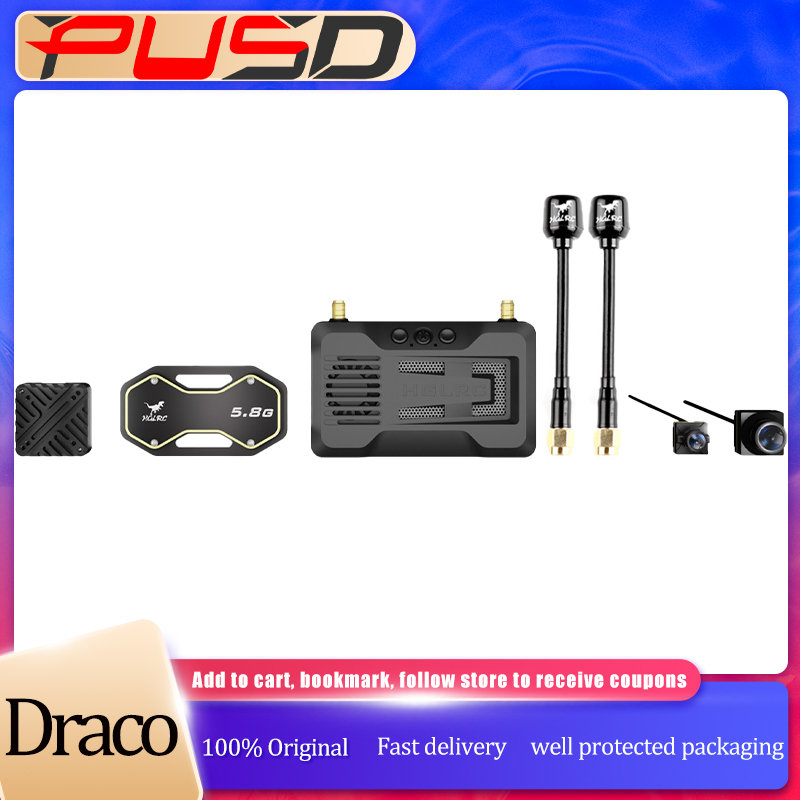 HGLRC Draco A1/A2 5.8Ghz HD VT - Drone Racing Vtx ulasan dan harga