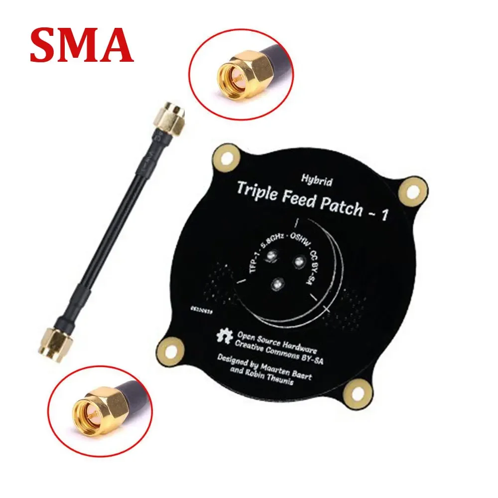 Antena Patch Triple Feed 5.8GH - Drone Racing Goggles ulasan dan harga
