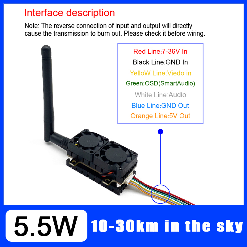 Pemancar Video Jarak Jauh 5.8G - Drone Racing Frame ulasan dan harga
