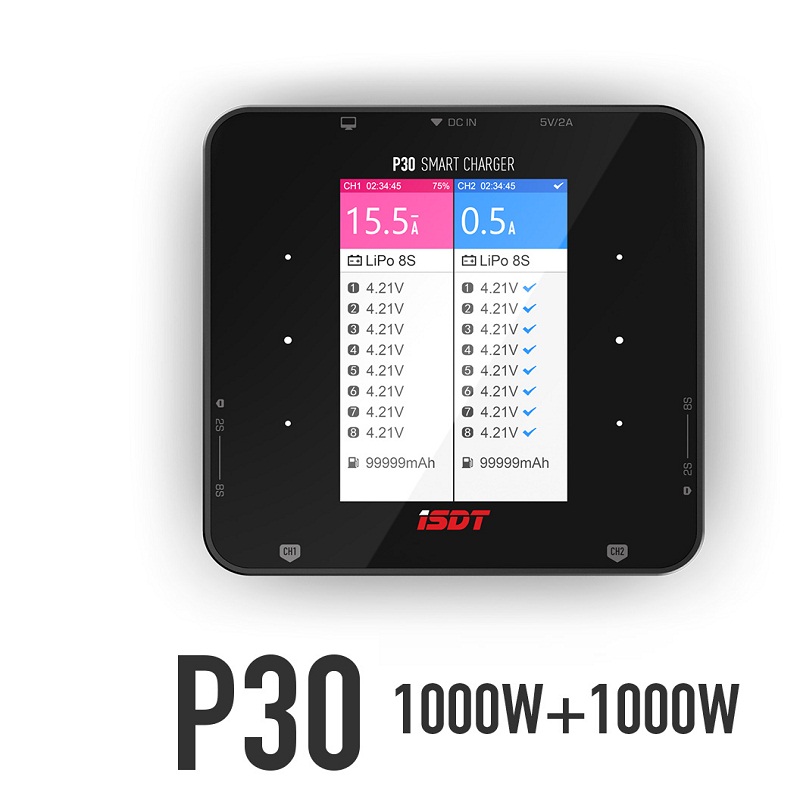 ISDT P30 Pengisi Daya Dual Bal - Drone Racing Charger ulasan dan harga