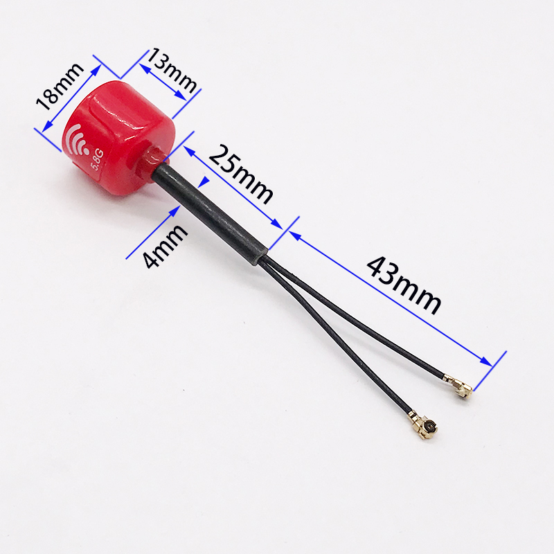 5.8G Lollipop LHCP Antena High - Drone Racing Antenna ulasan dan harga